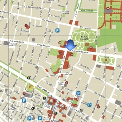 Mappa Ferrara